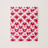 Herzmuster Puzzle (Vertikal)