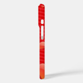 Herzmuster, rote Herzen, Liebe Case-Mate iPhone Hülle (Rückseite / Links)