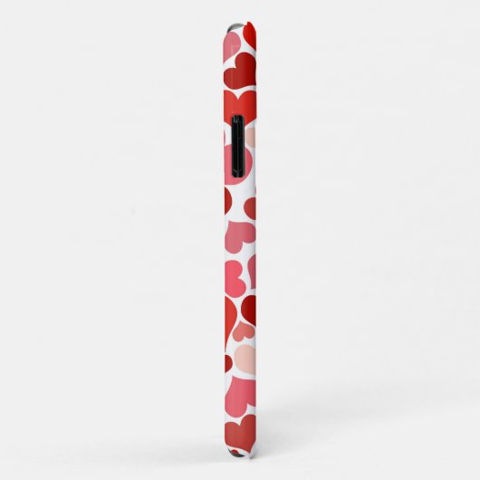 Herzmuster, rote Herzen, Liebe Case-Mate iPhone Hülle (Hinten/Rechts)