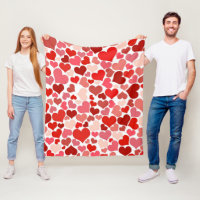 Herzmuster, rote Herzen, Liebe