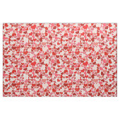 Herzmuster, rote Herzen, Liebe Stoff (Yard (91,4 cm))