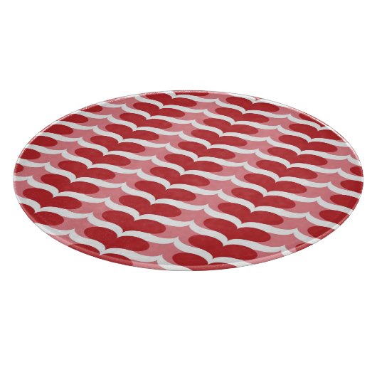 Herzmuster Schneidebrett (Ecke)