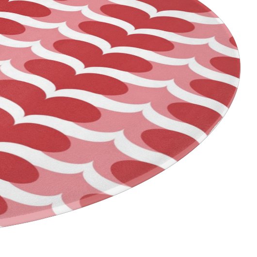 Herzmuster Schneidebrett (Ecke)