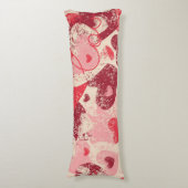 Herzmuster Seitenschläferkissen (Vorderseite Vertikal)