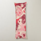 Herzmuster Seitenschläferkissen (Rückseite (Vertikal))
