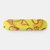 Herzmuster Skateboard (Horizontal)