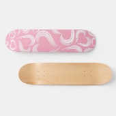 Herzmuster Skateboard (Horizontal)