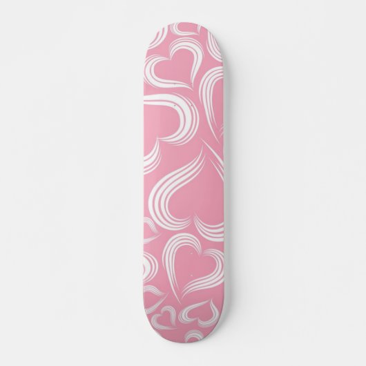 Herzmuster Skateboard (Vorne)