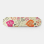Herzmuster Skateboard (Horizontal)