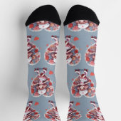 Herzmuster Socken (Oben)