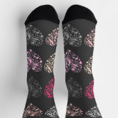 Herzmuster Socken (Oben)
