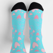 Herzmuster Socken (Oben)