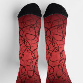 Herzmuster Socken (Oben)