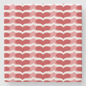 Herzmuster Steinuntersetzer (Vorderseite)