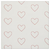 Herzmuster Stoff (Muster)