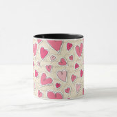 Herzmuster Tasse (Zentrum)