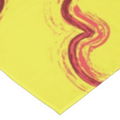 Herzmuster Tischdecke (Schrägansicht)