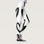 Herzmuster: Valentine Vintag Leggings (Rechts)