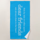 Herznah Strandtuch (Vorderseite)