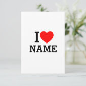 Herzname (Stehend Vorderseite)