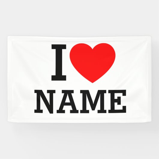 Herzname Banner (Horizontal)