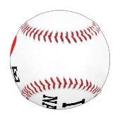 Herzname Baseball (Rückseite)