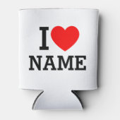 Herzname Dosenkühler (Vorderseite)