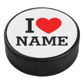 Herzname Eishockey Puck (3/4)