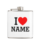 Herzname Flachmann (Vorderseite)