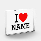 Herzname Fotoblock (Links)