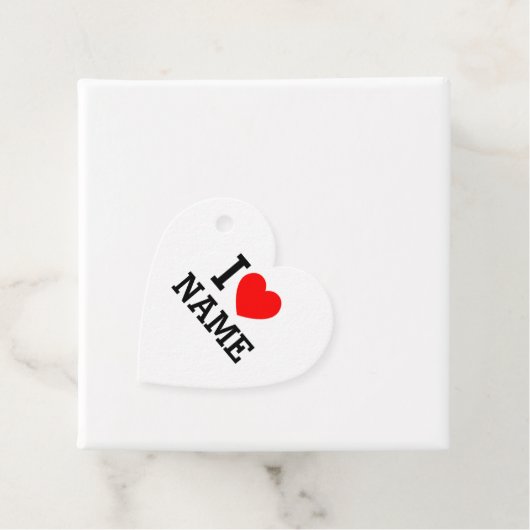 Herzname Geschenkanhänger (Beispiel)