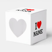 Herzname Geschenkschachtel (Vorderseite)