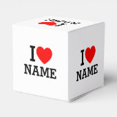 Herzname Geschenkschachtel (Rückseite)