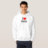 Herzname Hoodie (Vorne ganz)