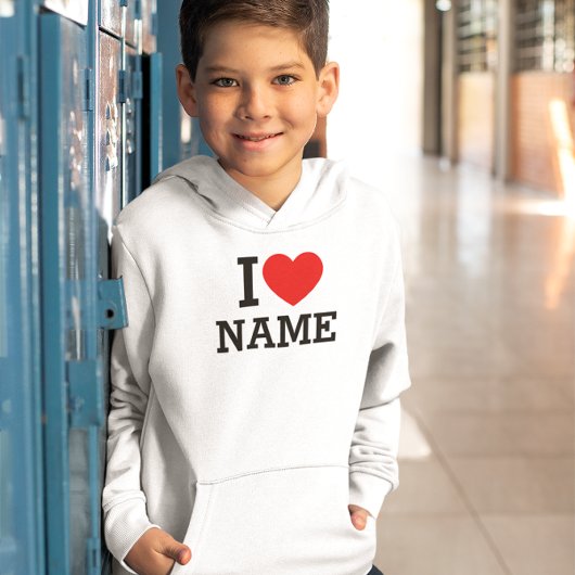 Herzname Hoodie