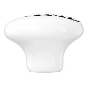 Herzname Keramikknauf (Seitenansicht)