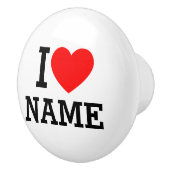 Herzname Keramikknauf (Rechts)