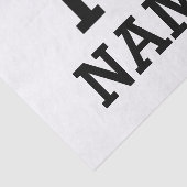 Herzname Seidenpapier (Ausschnitt)