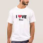 Herzname T-Shirt (Vorderseite)