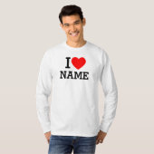Herzname T-Shirt (Vorne ganz)