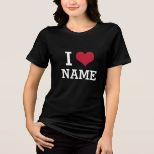 Herzname Tri-Blend Shirt