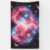 Herznebel-Raumbanner Banner (Vertikal)