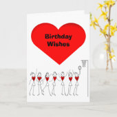 Herznetzball-Positionen glücklich Geburtstag Karte (Gelbe Blume)