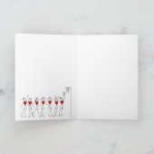 Herznetzball Thema Geburtstagskarte Karte (Innenseite)