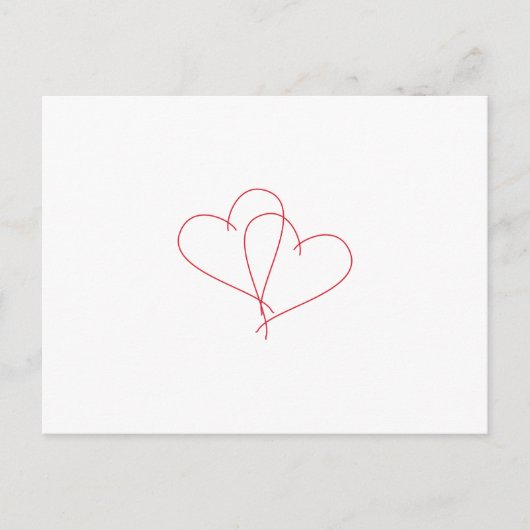 Herzöffnen Postkarte (Vorderseite)