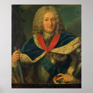 Herzog Adrien-Maurice de Noailles Poster