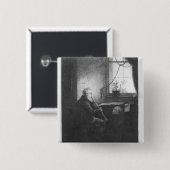 Herzog Esterhazy Playing der Clarinet, 1809 Button (Vorne & Hinten)