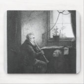 Herzog Esterhazy Playing der Clarinet, 1809 Mousepad (Vorne)