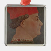 Herzog Francesco-Sforza von Mailand Silbernes Ornament (Vorne)