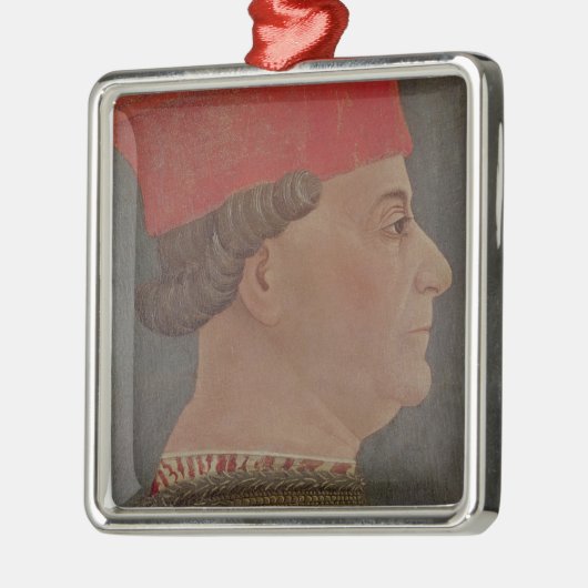 Herzog Francesco-Sforza von Mailand Silbernes Ornament (Links)